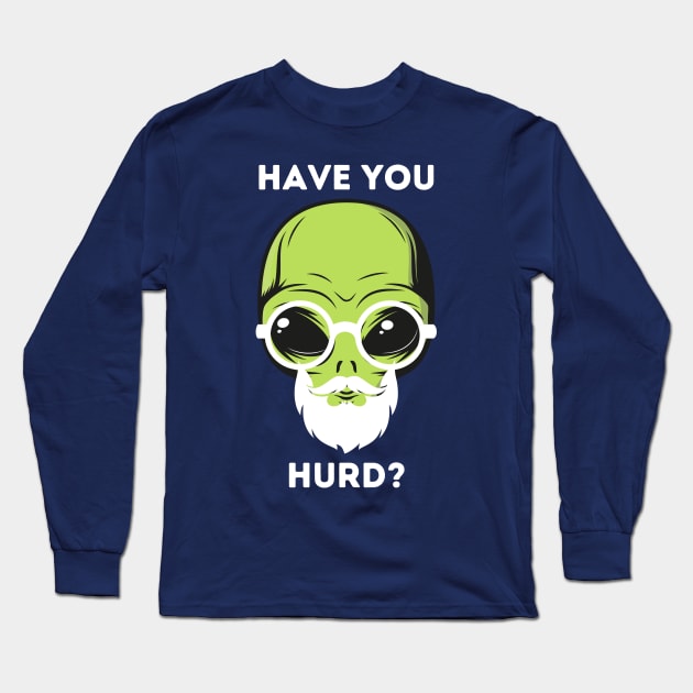 Alien Shane Hurd Long Sleeve T-Shirt by The Convergence Enigma